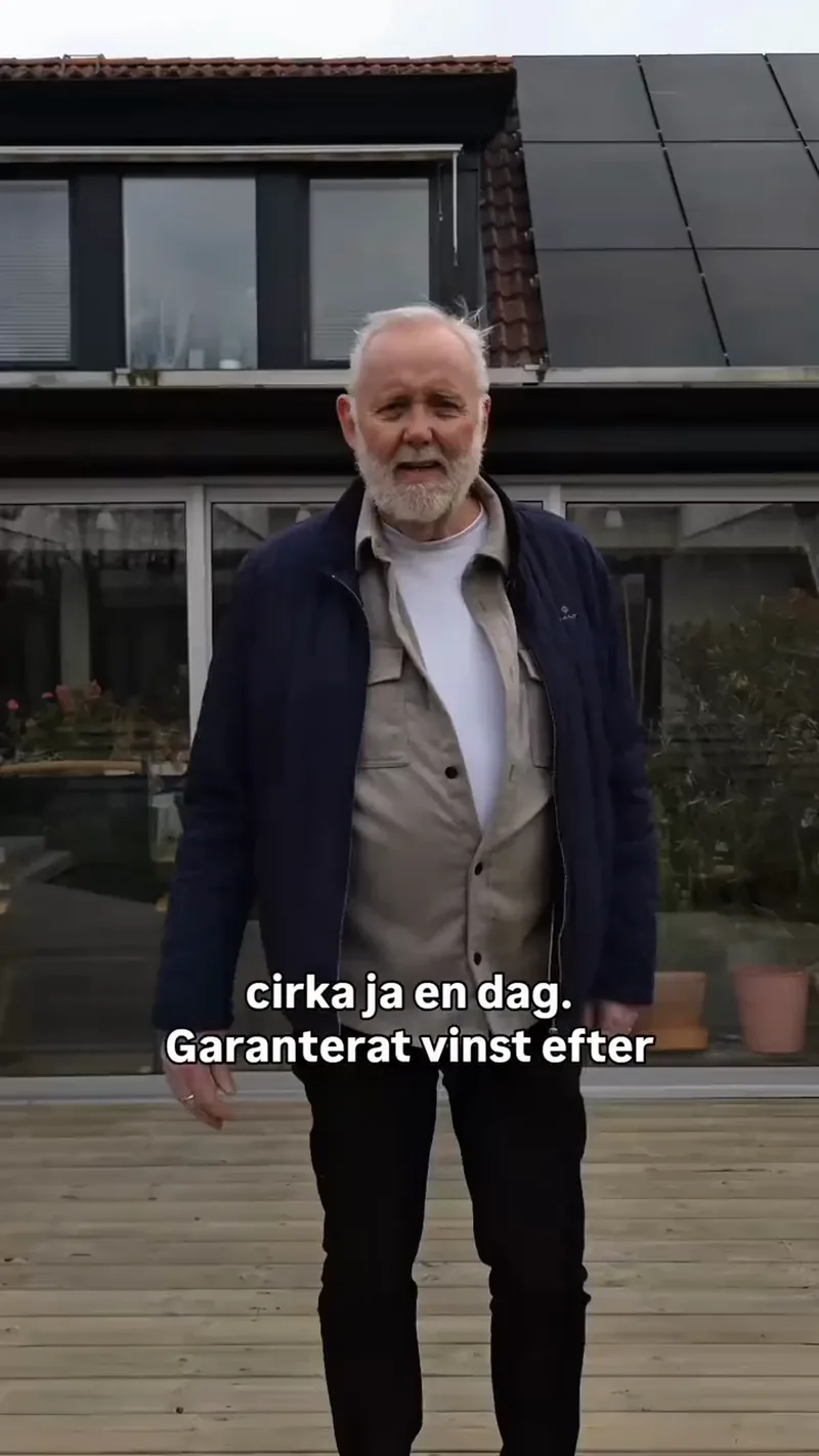 Kenneth, kund hos Oddes i Malmö, i sin videoberättelse