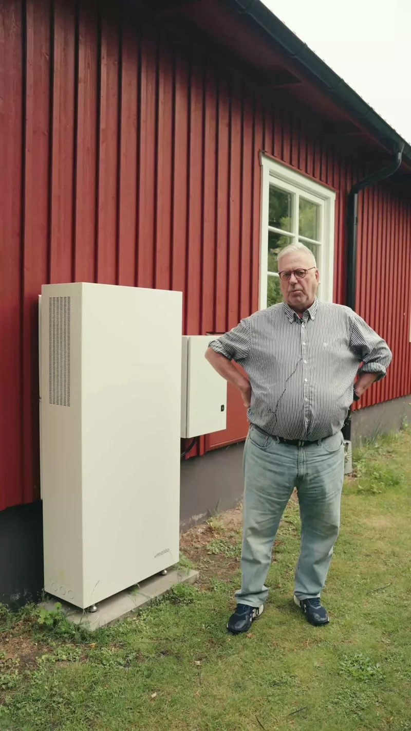 Stephan Carlquist, kund hos Oddes, i sin videoberättelse